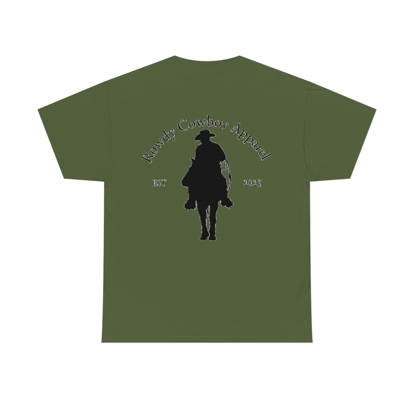 Rowdy Cowboy Unisex T-Shirt Logo design