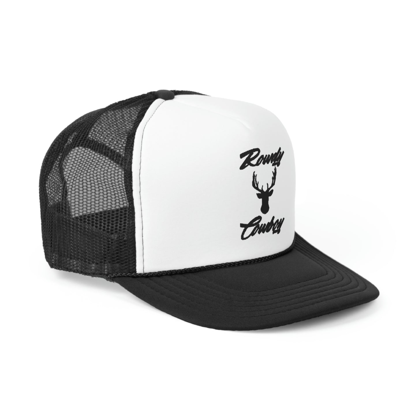 Rowdy Cowboy Deer Trucker Hat