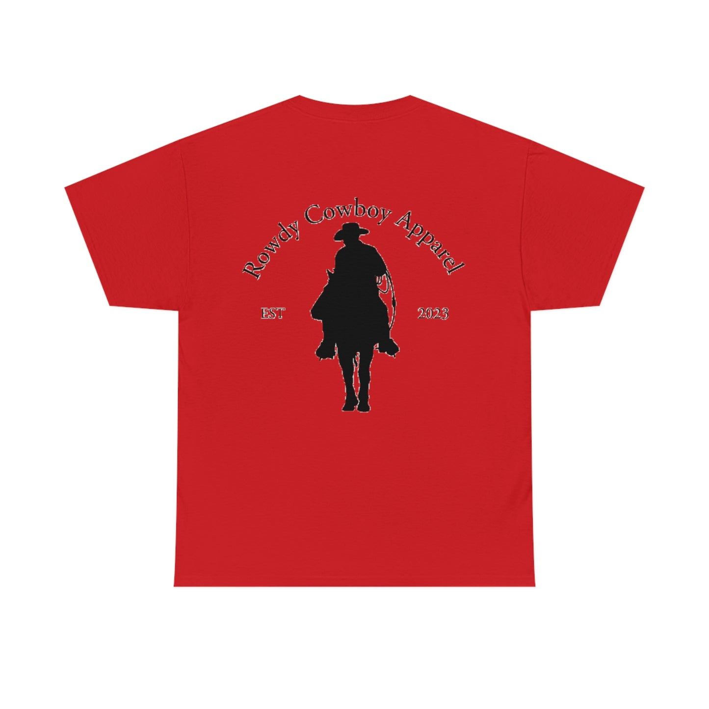 Rowdy Cowboy Unisex T-Shirt Logo design