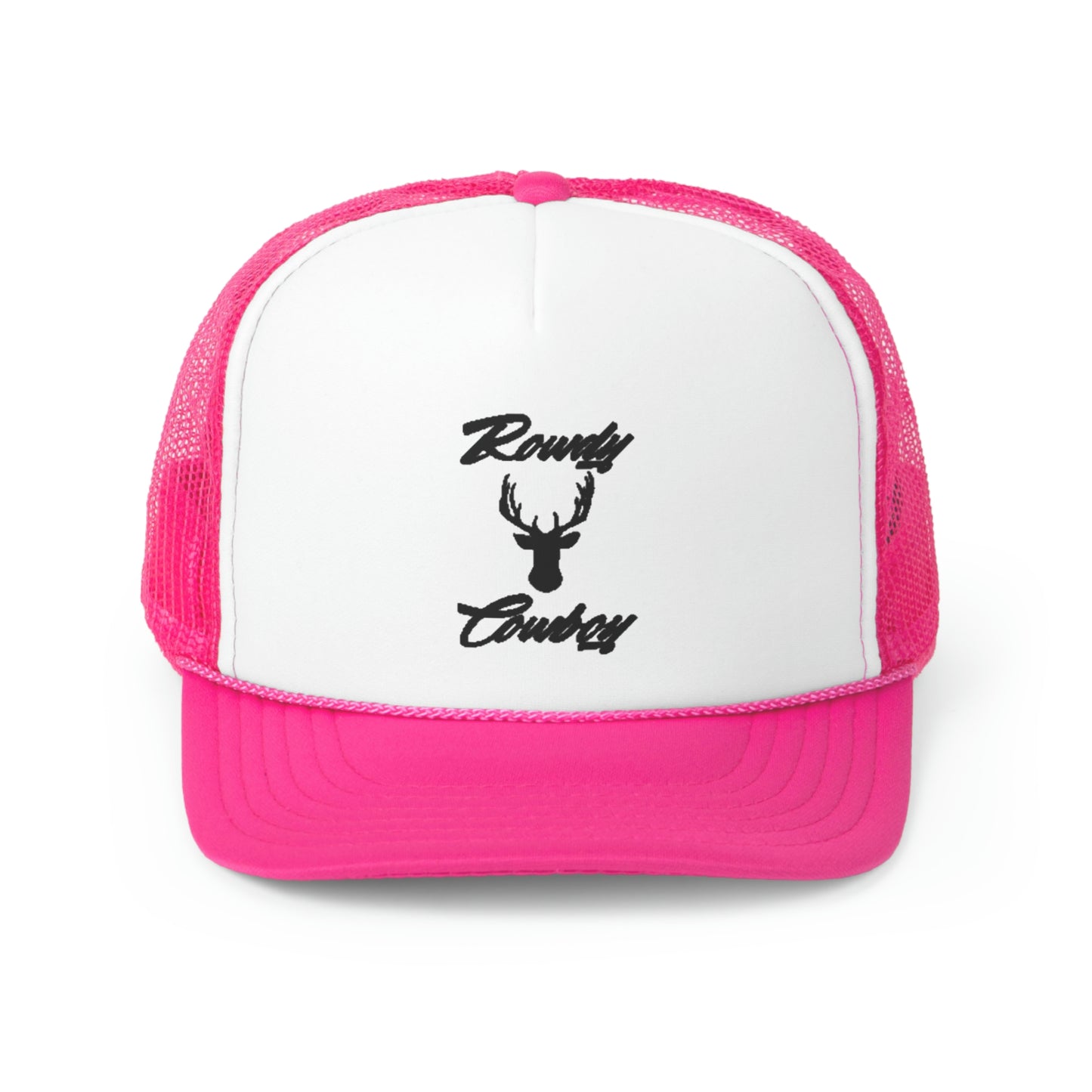 Rowdy Cowboy Deer Trucker Hat